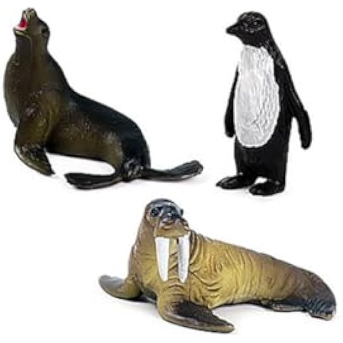 12PCS MARINE ANIMAL MODELS MINI SIMULATION ANIMAL MODELS FOR SEA LOVERS ANIMAL MODELS COLLECTION - Image 4
